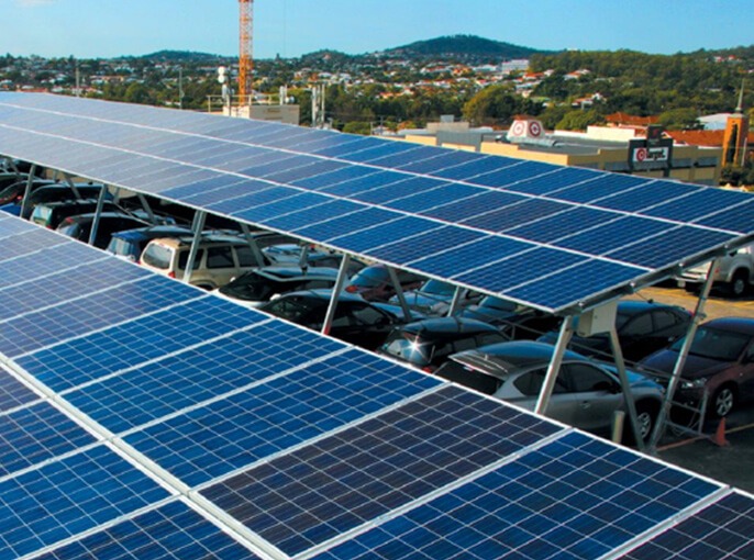 Buranda roof solar detail